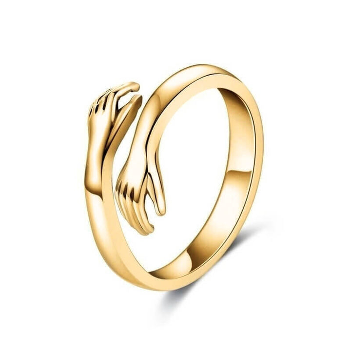 Hug Ring Solid Gold